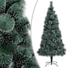 vidaXL kunstkuusk alusega, roheline, 120 cm, PET
