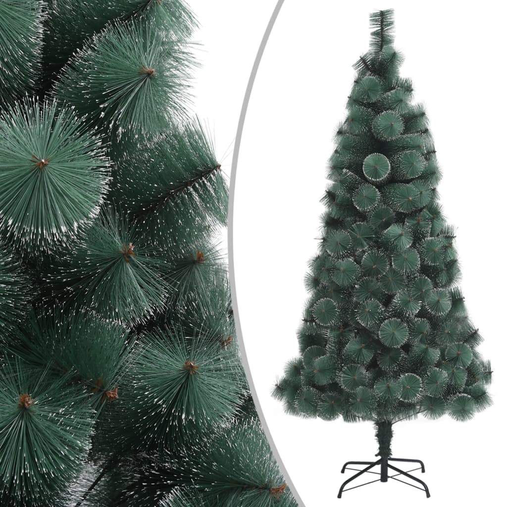 vidaXL Künstlicher Weihnachtsbaum mit Ständer Grün 120 cm PET