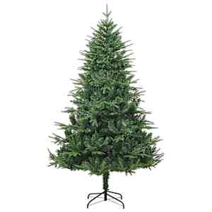 vidaXL Kunstkerstboom 150 cm PVC en PE groen