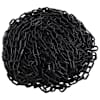 vidaXL hoiatuskett, must, plast, 100 m, &Oslash;4 mm