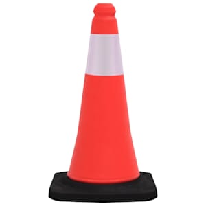 Reflexní dopravní kužely s těžkými základnami 10 ks 50 cm - obrázek 3