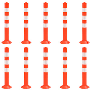 Prometni stebriček 10 kosov 75 cm