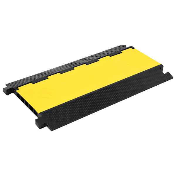 vidaXL kaablikaitse 5 kanaliga, kummist, 90 cm
