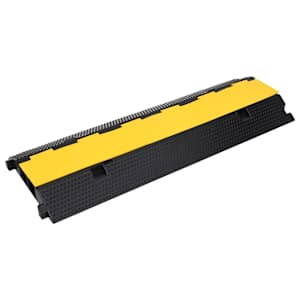 Kabelové ochranné mosty 2 kanálky 2 ks 100 cm gumové - obrázek 2