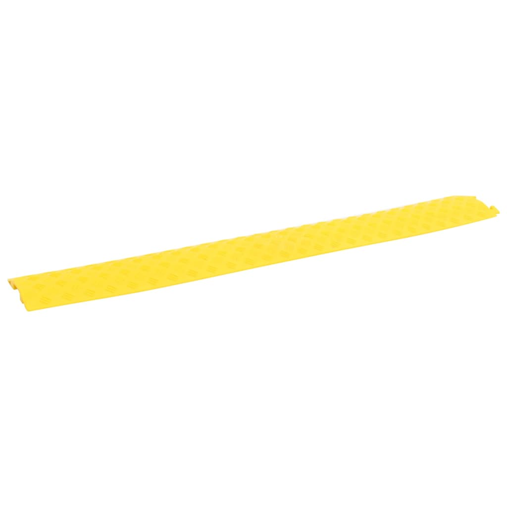 

vidaXL 4 st Kabelbeschermer drempels 100 cm geel