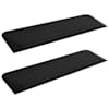 vidaXL l&auml;vepaku sillad 2 tk, 110 x 32 x 3,8 cm, kumm