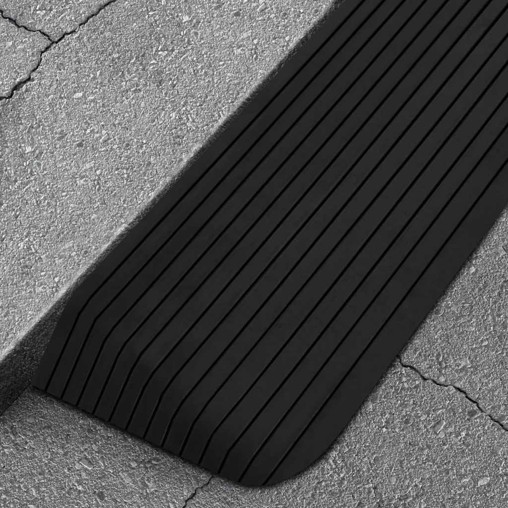 vidaXL Kynnysrampit 2 kpl 110x41x5 cm kumi