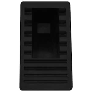 Zakládací klíny pod kola 4 ks 16 x 9 x 9 cm guma - obrázek 7