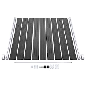 Set plotových dílců WPC 526 x 186 cm černý - obrázek 5