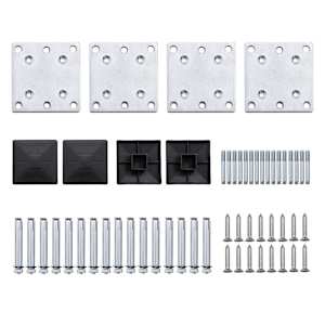 Set plotového dílce WPC 526 x 105 cm černý - obrázek 9