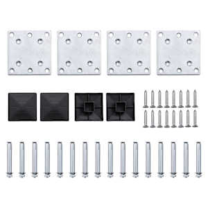 Set plotového dílce WPC 526 x 146 cm černý - obrázek 10