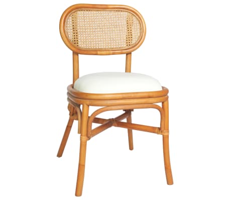 vidaXL Eetkamerstoelen 4 st linnen lichtbruin