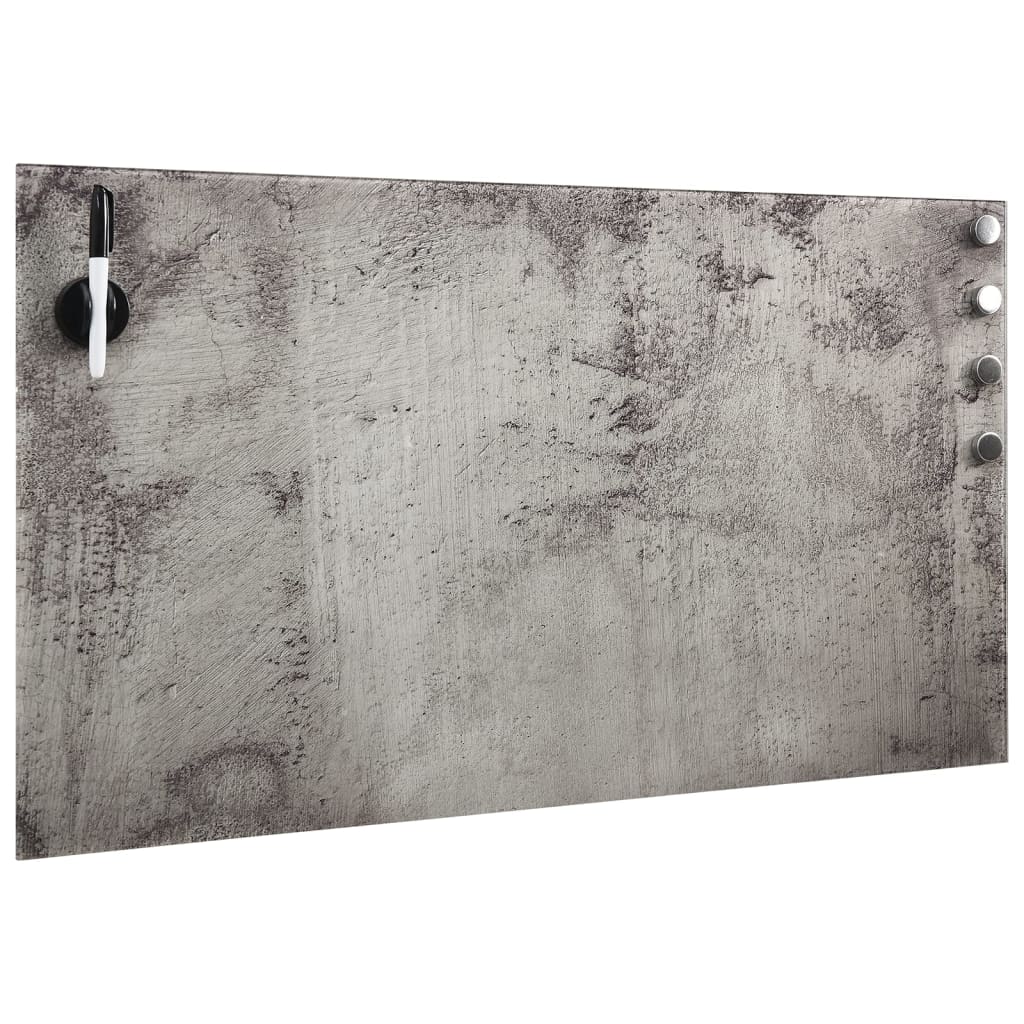 Thumbnail - vidaXL Magnettafel Wandmontage Glas 100x60 cm