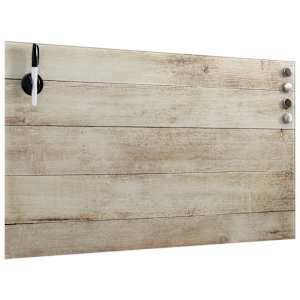 vidaXL Tableau noir magn&eacute;tique mural Verre 100x60 cm