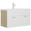 White_and_sonoma_oak