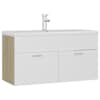 White_and_sonoma_oak