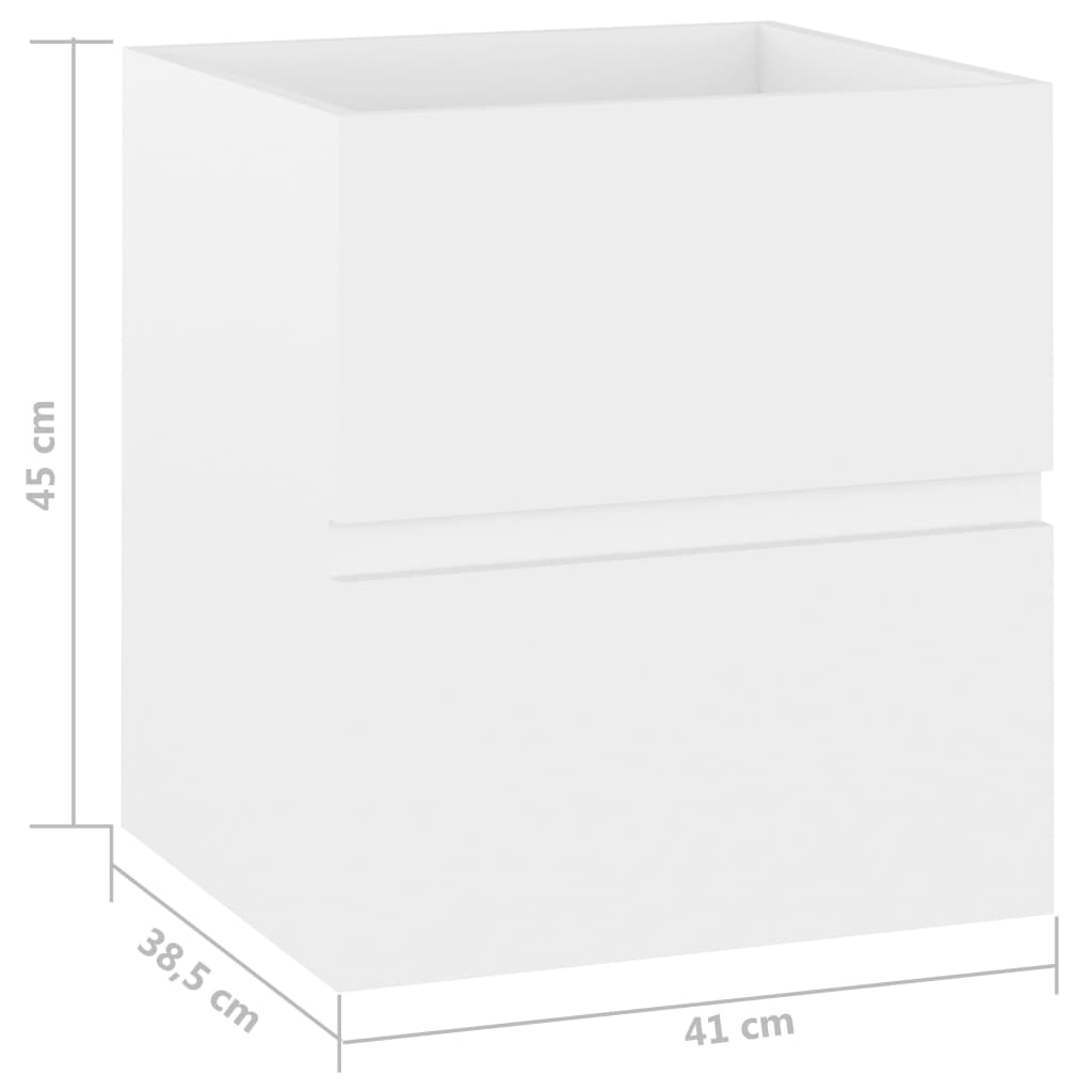 uden vandhane og afløb / 41 x 38.5 x 45 cm - Billede 13