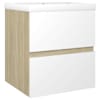 White_and_sonoma_oak