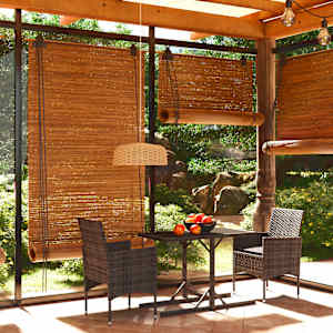 Vrtna jedilna garnitura 3-delna siva