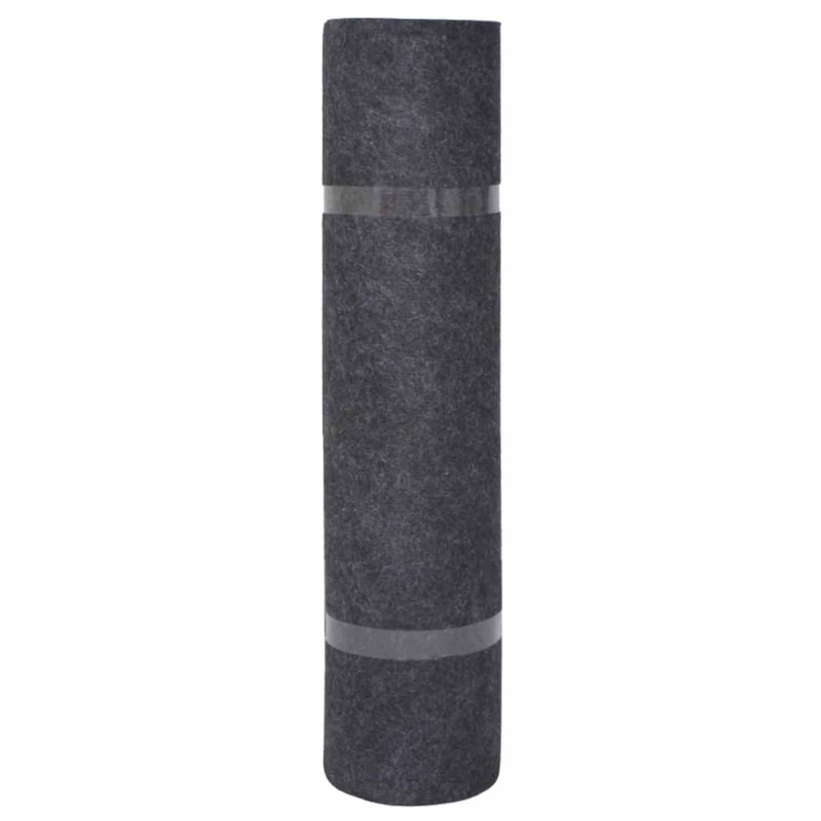 Tapijt Antracietkleurig 1,2 x 10 m Polyester image 3