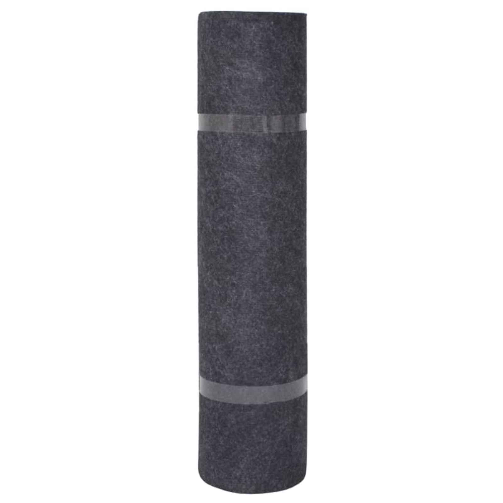 Tapijt Antracietkleurig 1,2 x 20 m Polyester image 3