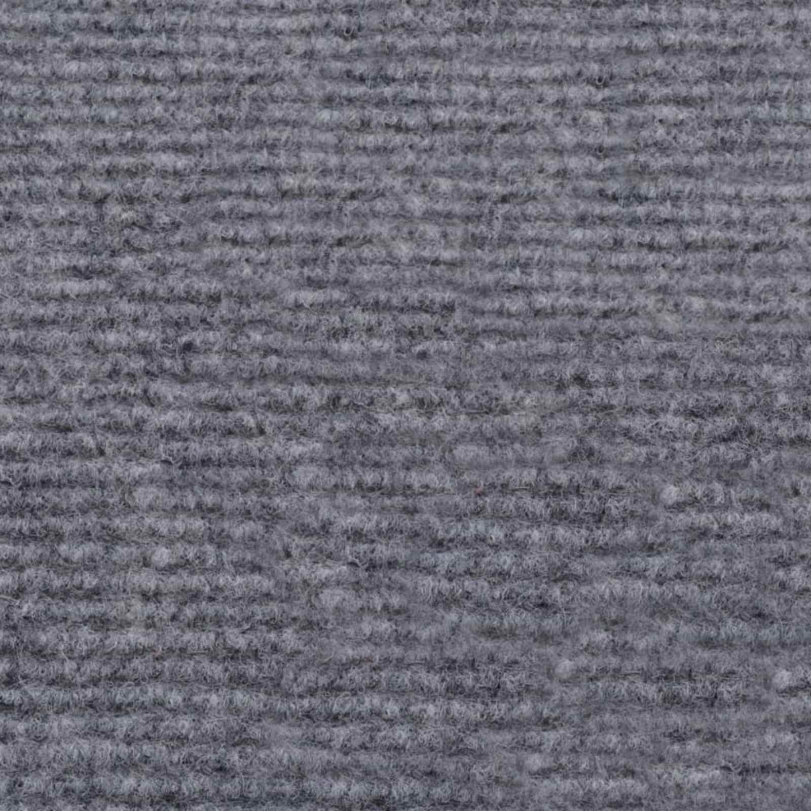 Tapijt Grijs 1,2 x 10 m Polyester image 4