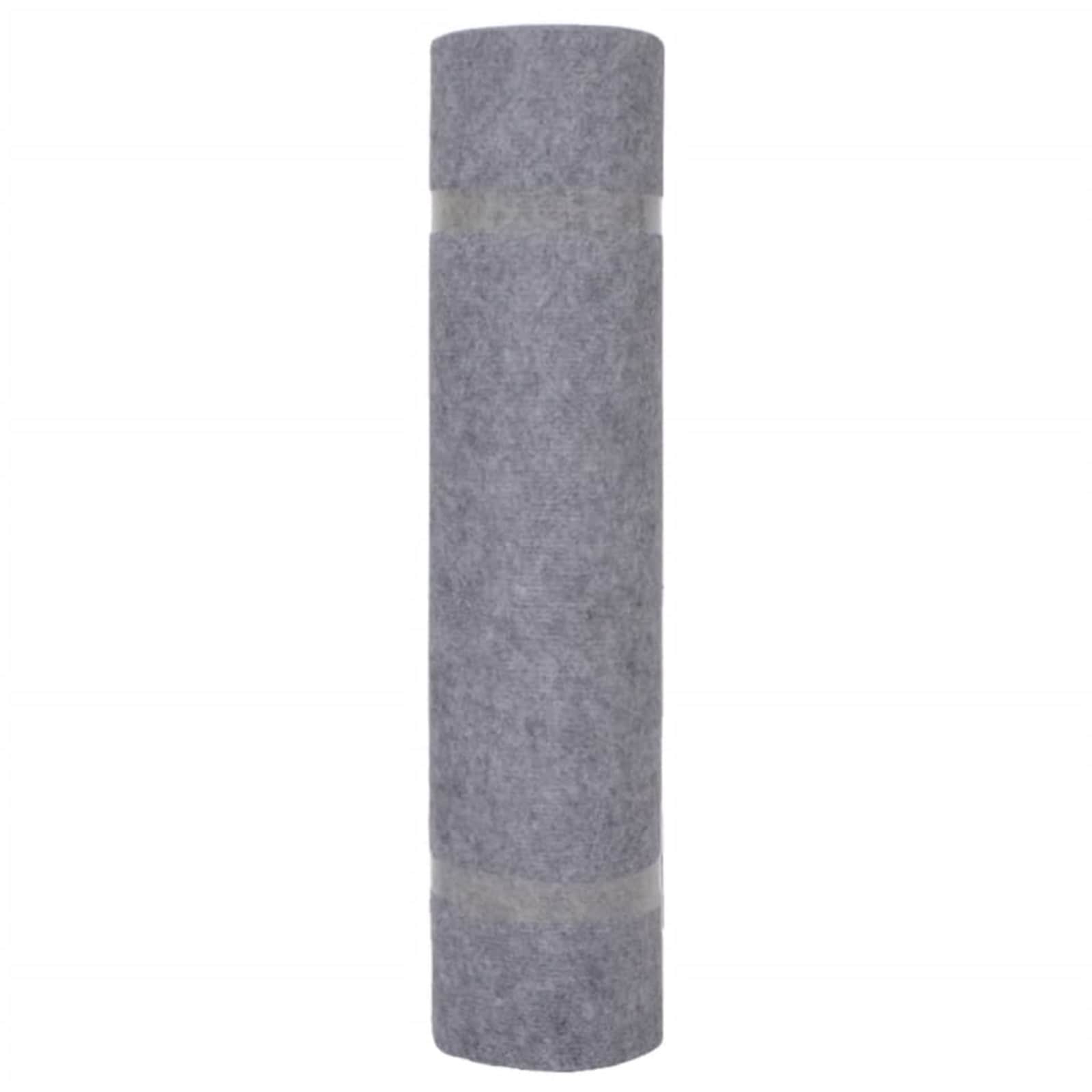 Tapijt Grijs 1,2 x 15 m Polyester image 3