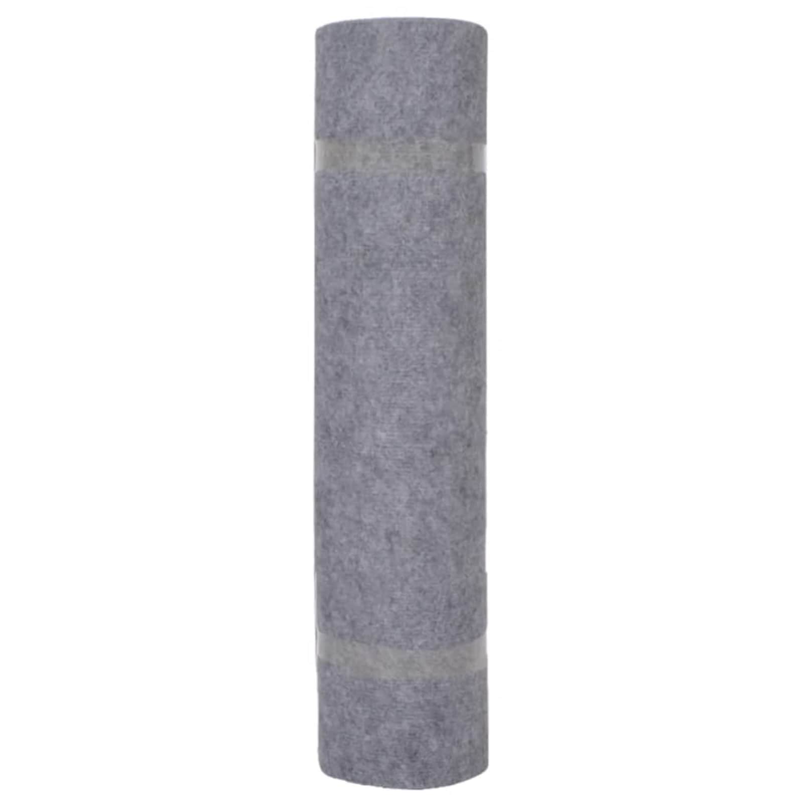 Tapijt Grijs 1,2 x 20 m Polyester image 3