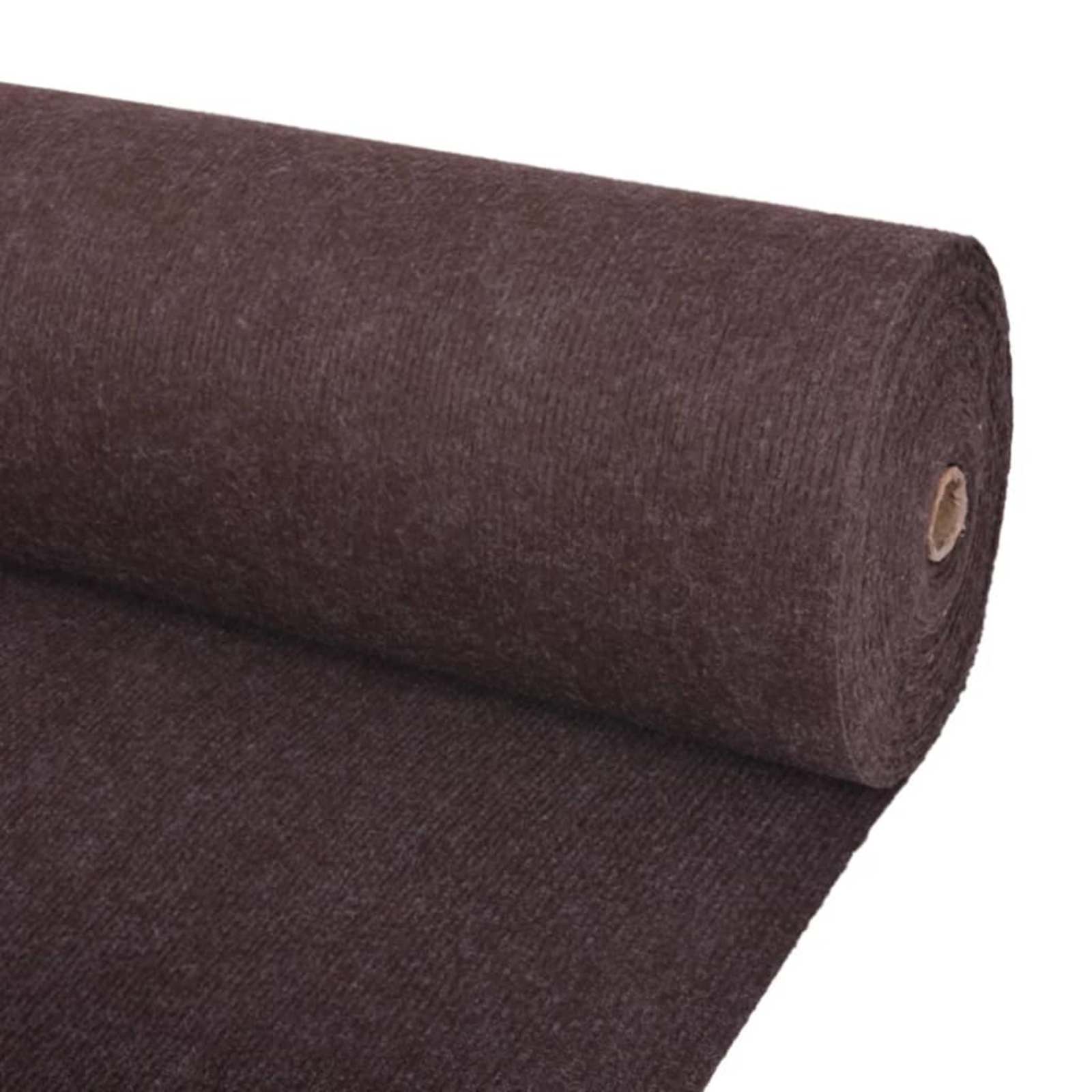 Tapijt Bruin 1,2 x 10 m Polyester image 1