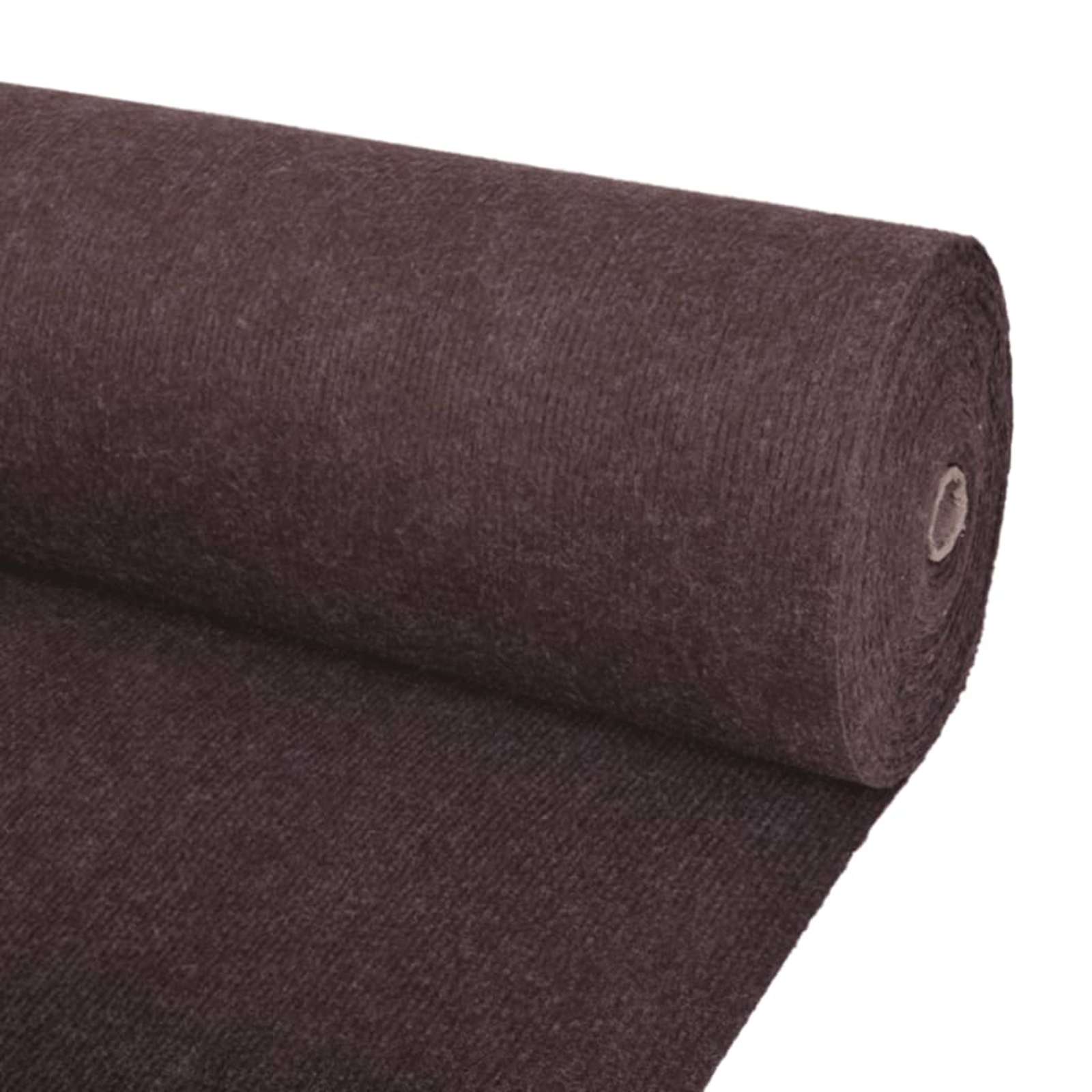 Tapijt Bruin 1,2 x 15 m Polyester image 1