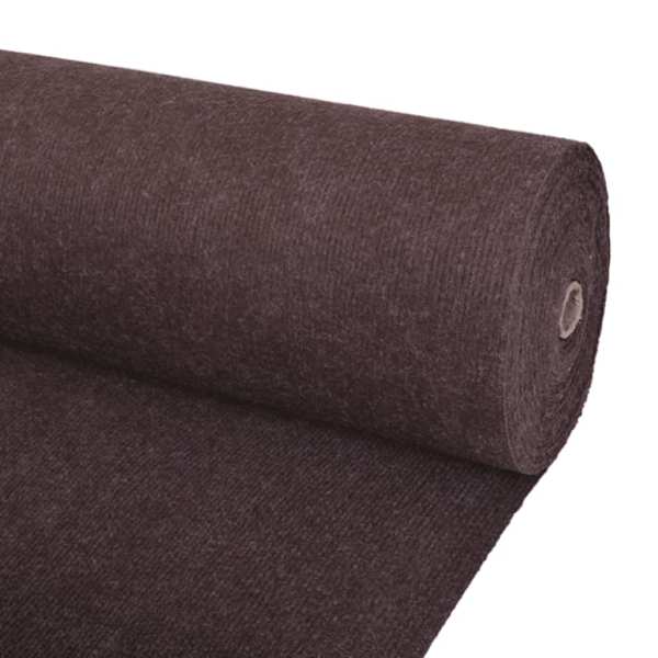 vidaXL Vaip Pruun 1,2 x 15 m Pol&uuml;ester