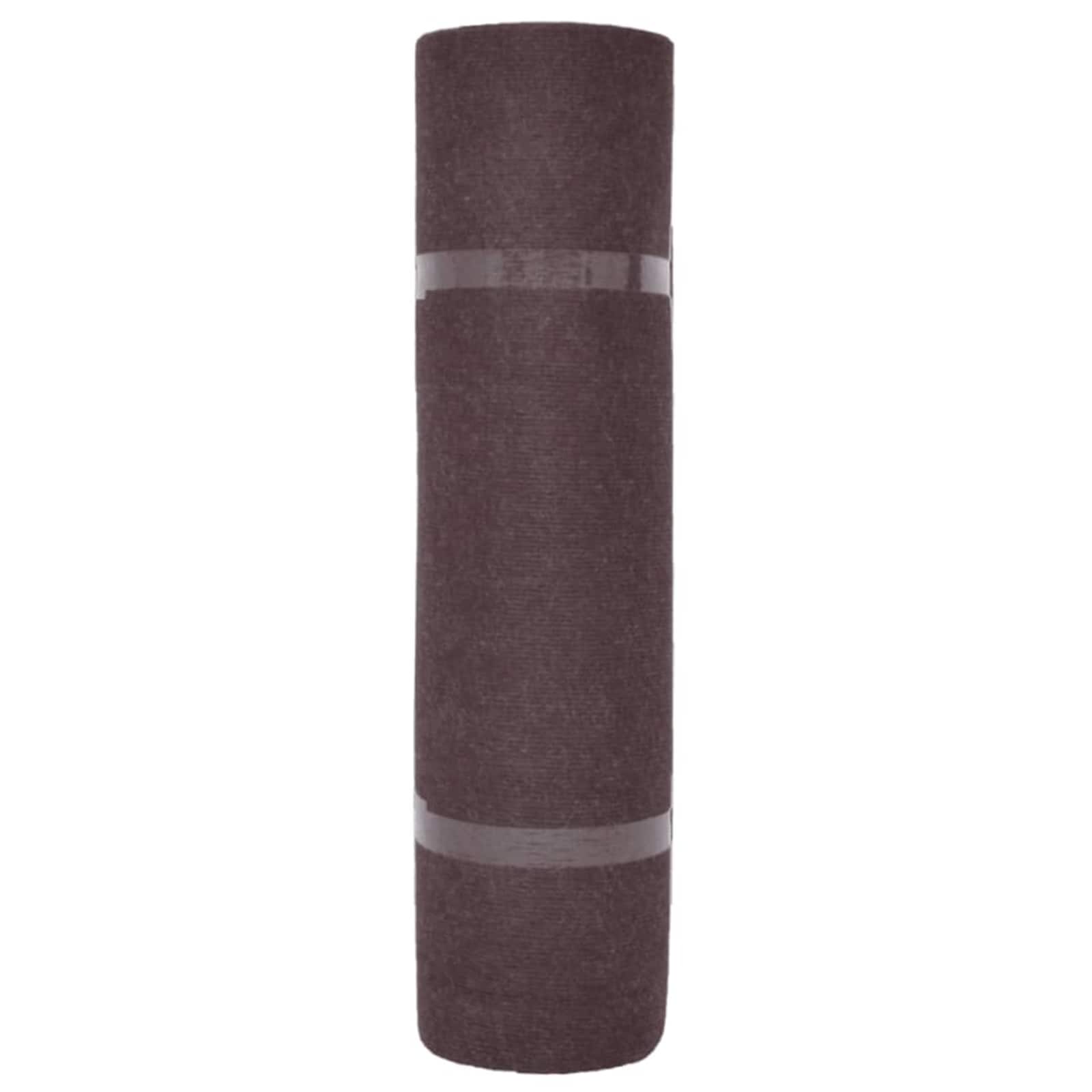 Tapijt Bruin 1,2 x 15 m Polyester image 3