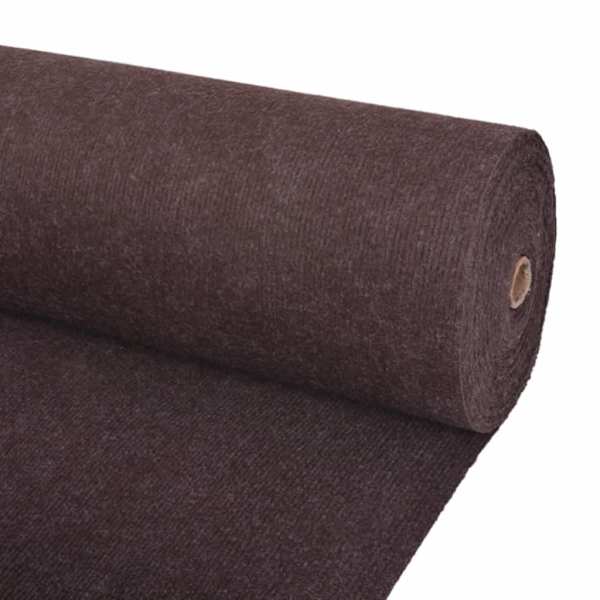 vidaXL Vaip Pruun 1,2 x 20 m Pol&uuml;ester