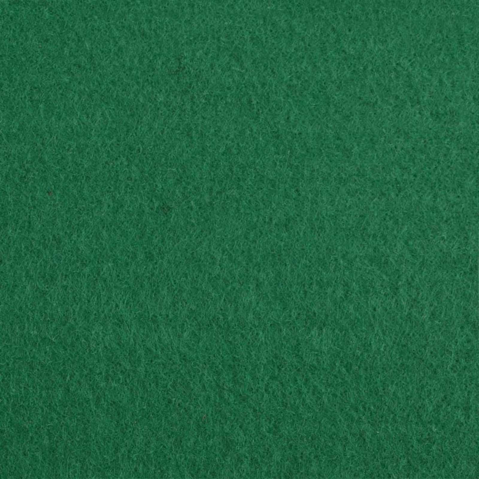 Tapijt Effen Groen 1,2 x 12 m Polyester image 4
