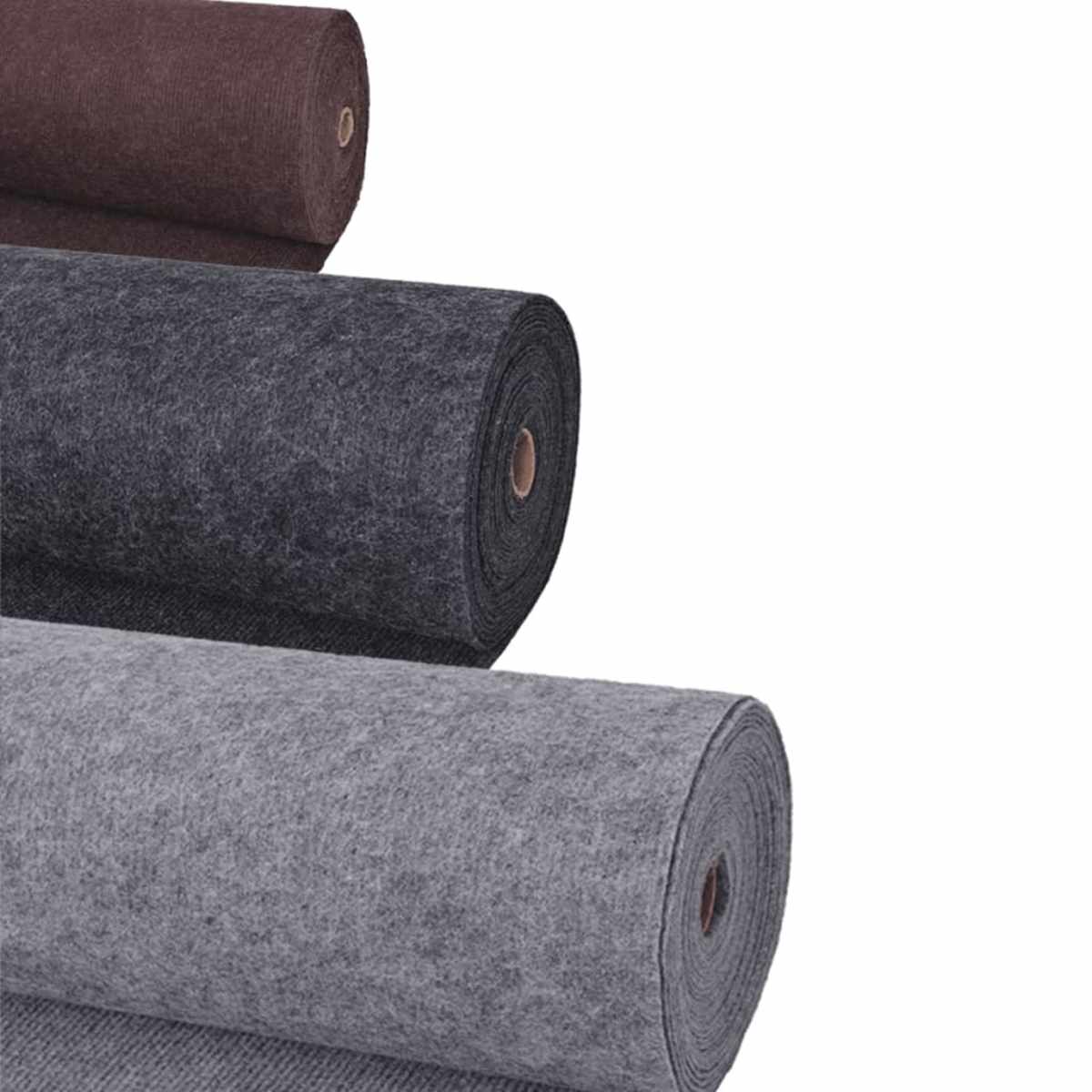 Tæppe Ensfarvet Polyester - Billede 2