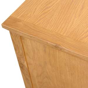 TV stolek 110 x 35 x 44 cm masivní dubové dřevo - obrázek 5