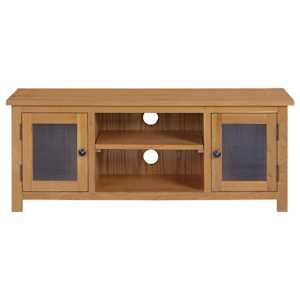 TV stolek 110 x 35 x 44 cm masivní dubové dřevo - obrázek 3