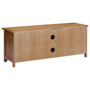 TV stolek 110 x 35 x 44 cm masivní dubové dřevo - obrázek 5