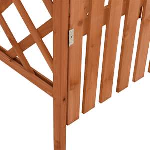 Pergola s brankou 116 x 40 x 204 cm masivní jedle - obrázek 5
