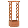 vidaXL v&otilde;rega taimekast kaarega 49 x 39 x 117 cm, nulupuit