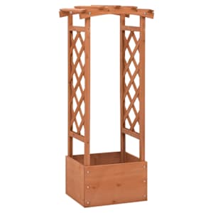 vidaXL v&otilde;rega taimekast kaarega 49 x 39 x 117 cm, nulupuit