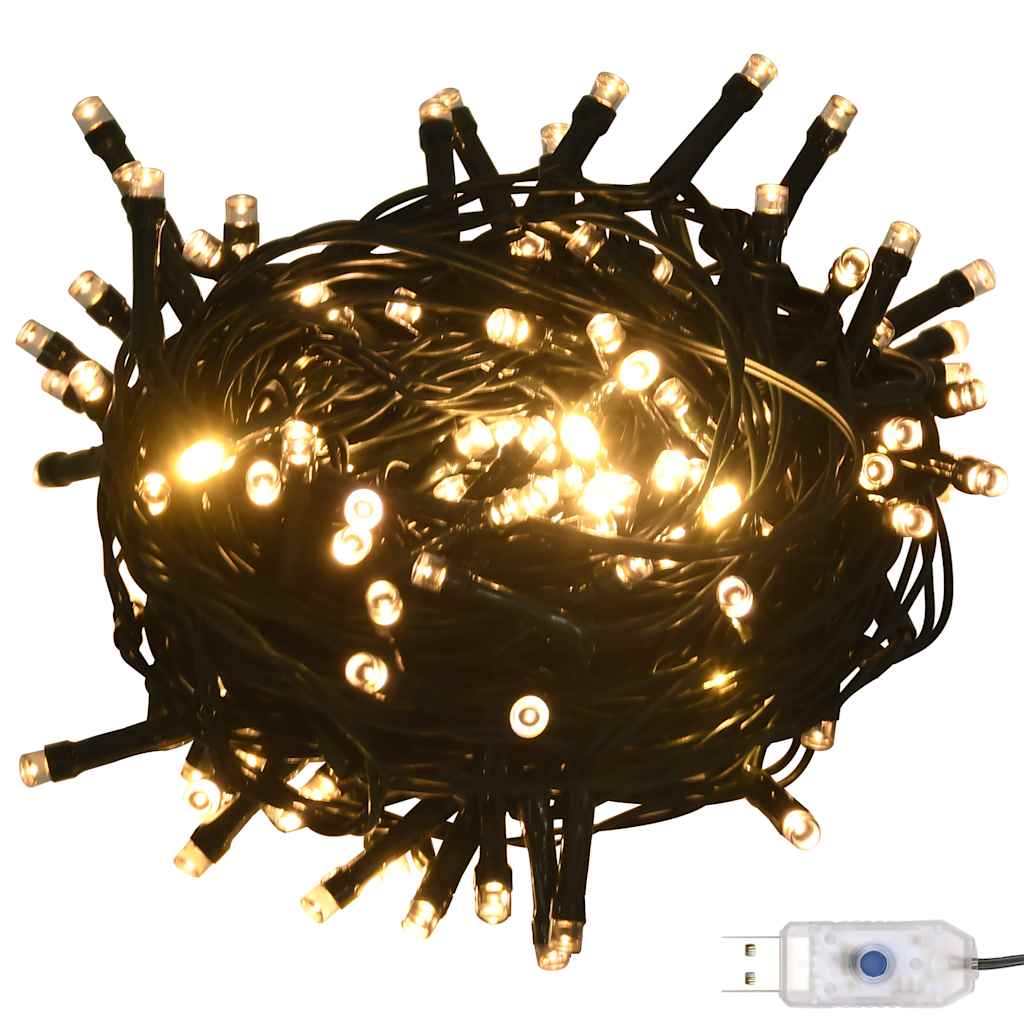 vidaXL 120-delige Kerstballenset met piek en 300 LED's goud en brons afbeelding