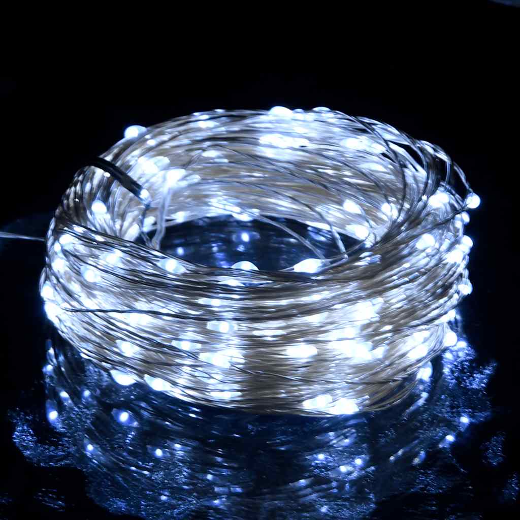 vidaXL Lichtslinger met 150 LED's 15 m koudwit afbeelding