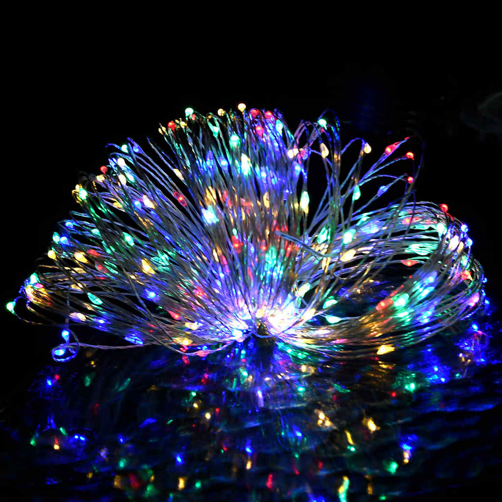 Thumbnail - vidaXL LED-Lichterkette mit 300 LEDs Mehrfarbig 30 m