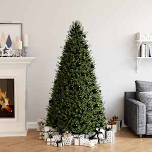 Komplet novoletnih bučk 100 kosov črne barve