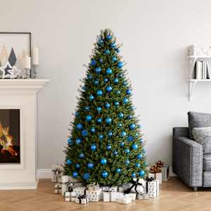 Komplet novoletnih bučk 100 kosov modre barve