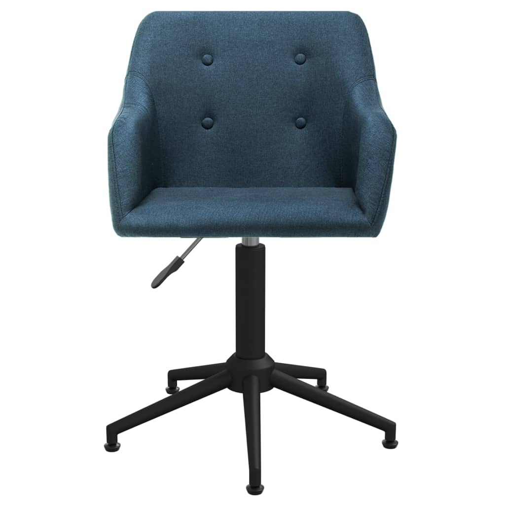 Pasukamos valgomojo kėdės, 2vnt., mėlynos spalvos, audinys | Stepinfit