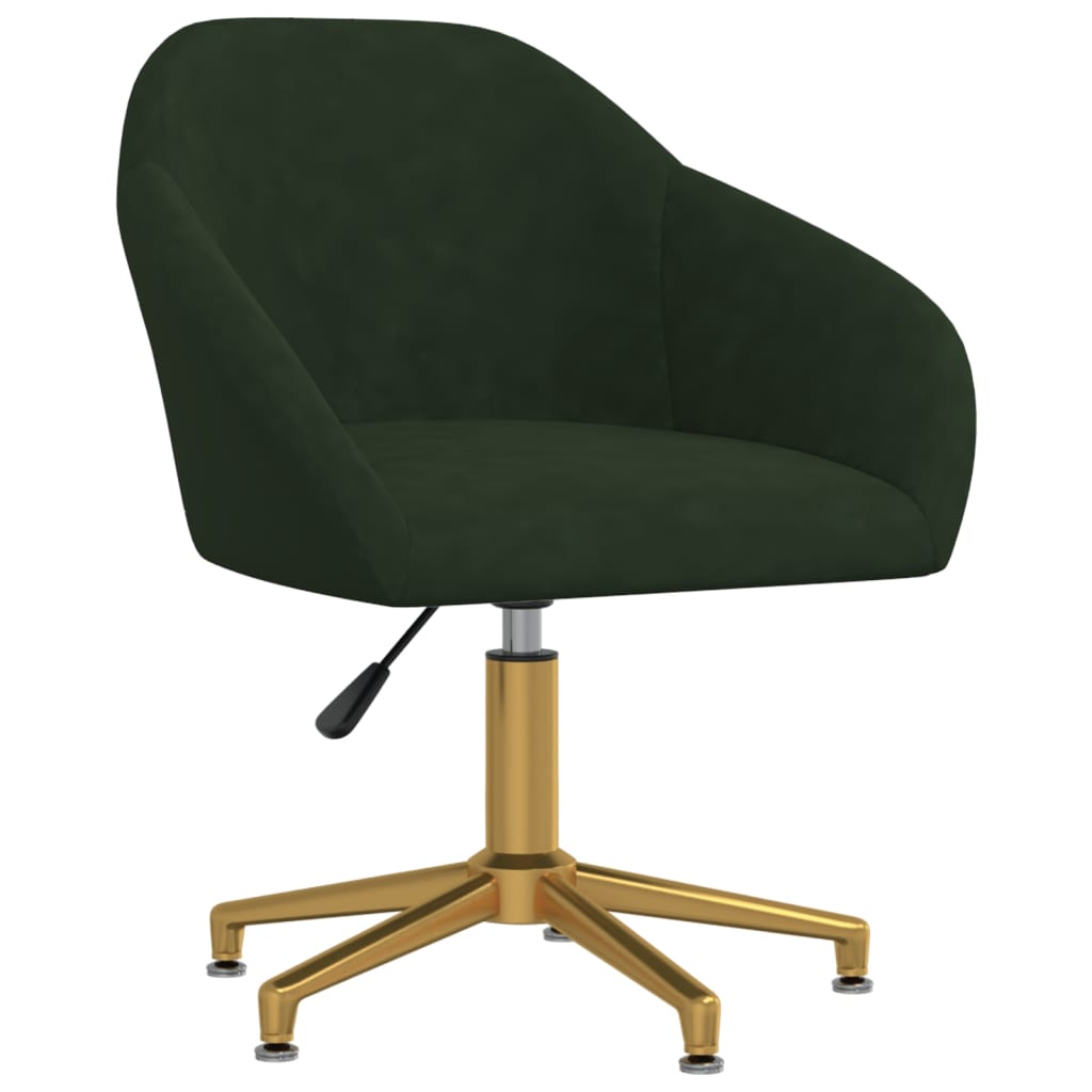 Pasukamos valgomojo kėdės, 2vnt., tamsiai žalios, aksomas | Stepinfit