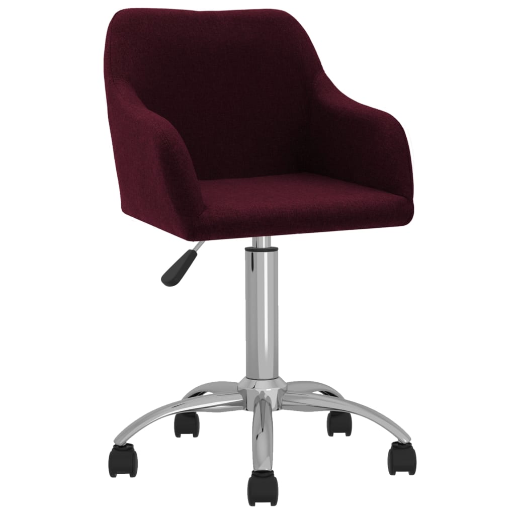 Pasukama biuro kėdė, violetinės spalvos, audinys