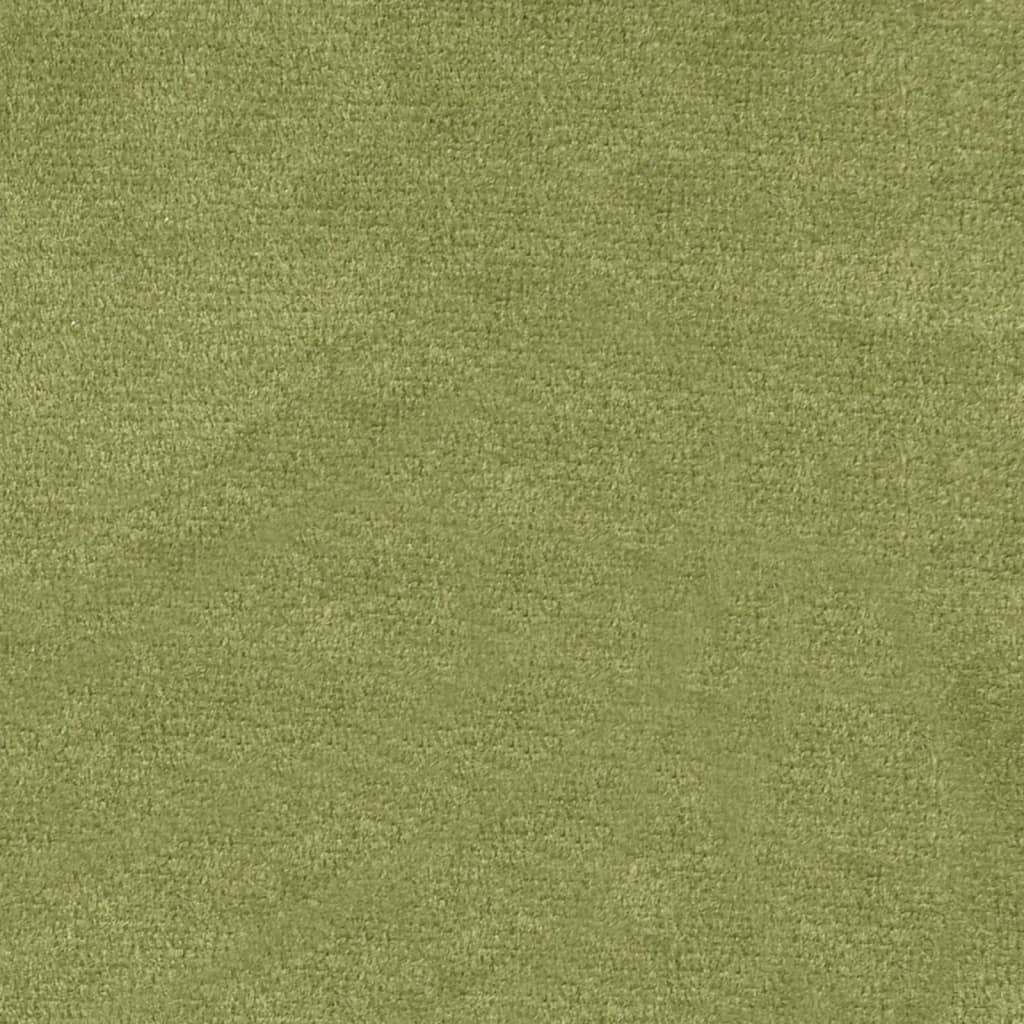 Въртящи се трапезни столове, 2 бр, светлозелени, кадифе